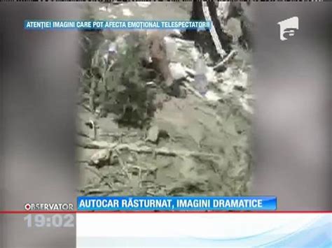 Imagini dramatice filmate imediat după accidentul soldat cu 33 de