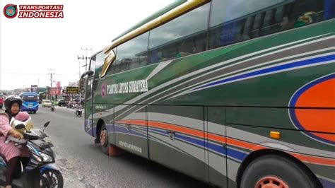 Bus Als Bandung Melintas Di Bukittinggi Ke Medan Bus Sumatera Terkuat