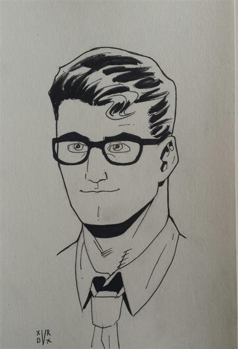 Clark Kent, by me : r/comicbookart