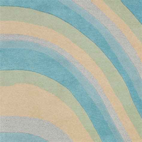 Ocean Vibes Sculpted Wool Luxury Rug Carons Beach House