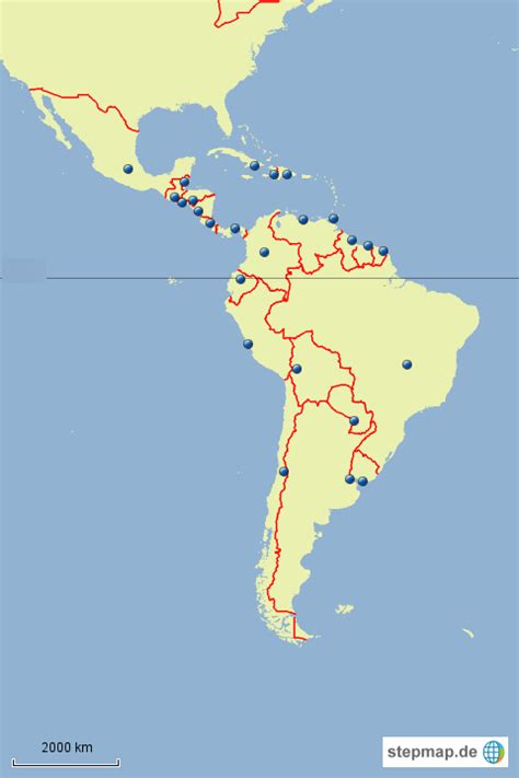 Lateinamerika Karte Diagram Quizlet