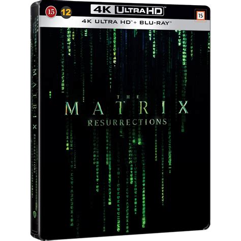 Steelbook Matrix Resurrections 2021 4K Ultra HD Blu Ray Lacrado