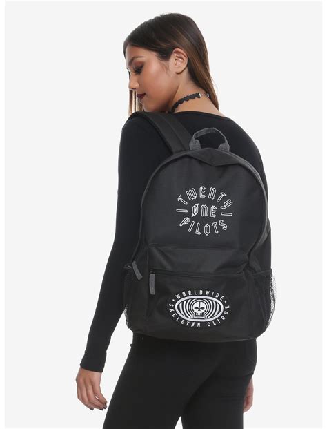 Twenty One Pilots Skeleton Clique Backpack Hot Topic