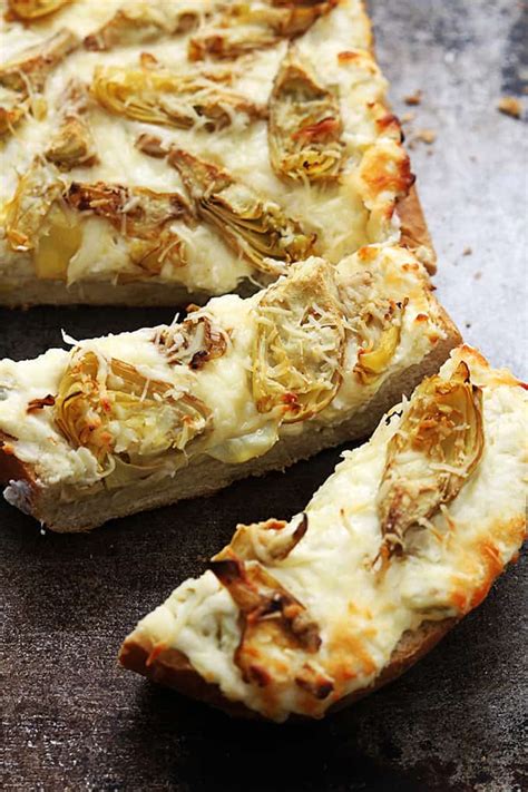 Roasted Garlic Artichoke Bread Creme De La Crumb