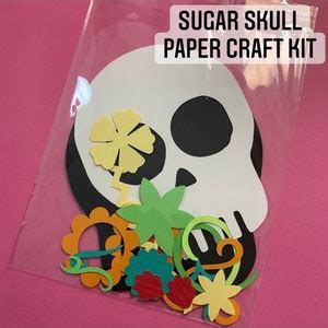 Sugar Skull Craft Kit Party Favor - Etsy