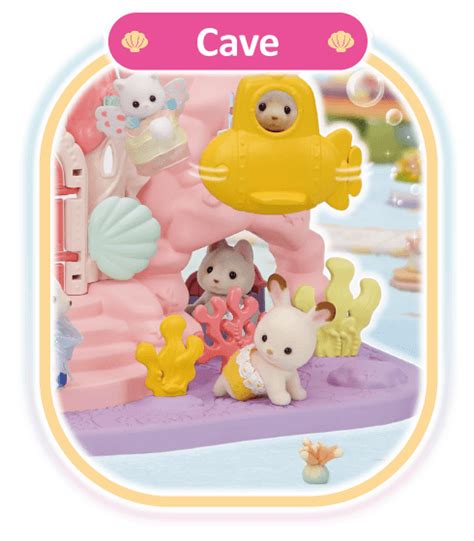 Baby Mermaid Castle Sylvanian Families