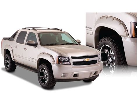 Front And Rear Fender Flares For 2007 2013 Chevy Avalanche 2008 2009