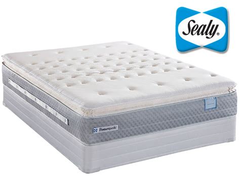 Sealy Posturepedic Plush Euro Pillow Top Innerspring Mattress Sealy ...