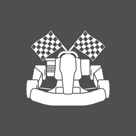 Royalty Free Racing Go Kart Silhouette Clip Art, Vector Images ...