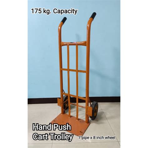 Kartilya Pushcart Push Cart Trolley 1 Pipe X 8 Wheel Heavy Duty