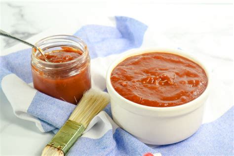 Homemade Low Sodium BBQ Sauce With Brown Sugar