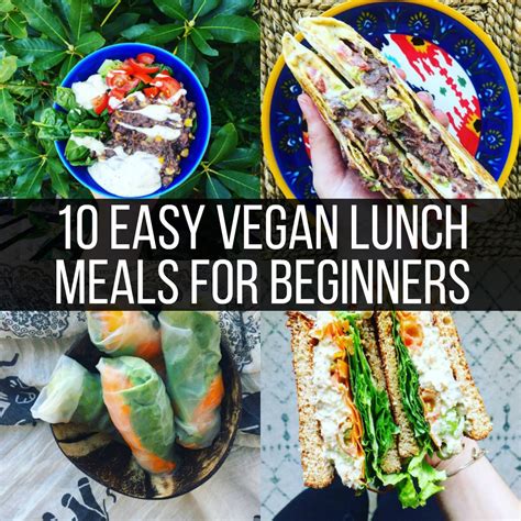 10 Easy Vegan Meals For Beginners Lunch The Friendly Fig