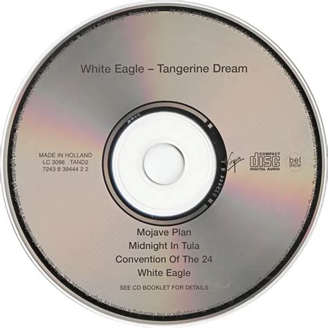 Tangerine Dream White Eagle 1982 1995 Definitive Edition SBM