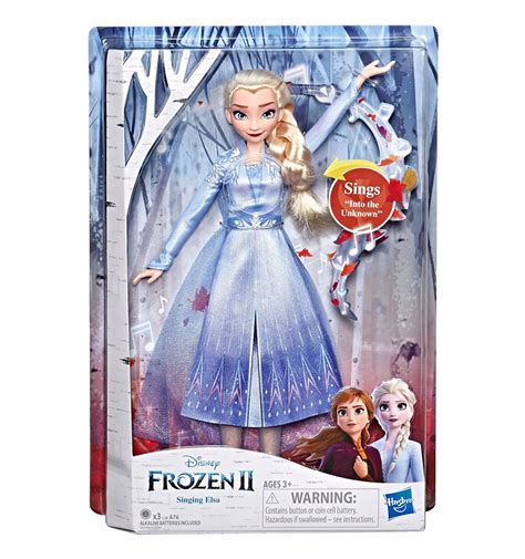 Disney Frozen 2 Singing Elsa Fashion Doll With Music Blue Toys Onestar