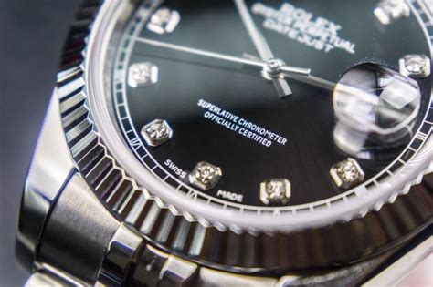 Muški sat s automatskim pokretom Rolex Oyster Perpetual Datejust Black