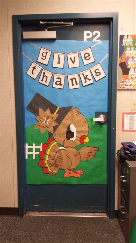 Diy Thanksgiving Classroom Door Decoration Thanksgiving Classroom Thanksgiving Classroom Door