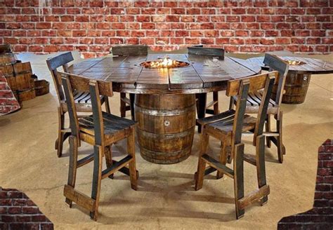 Custom Whiskey Barrel Furniture – Southern Barrels & Brims