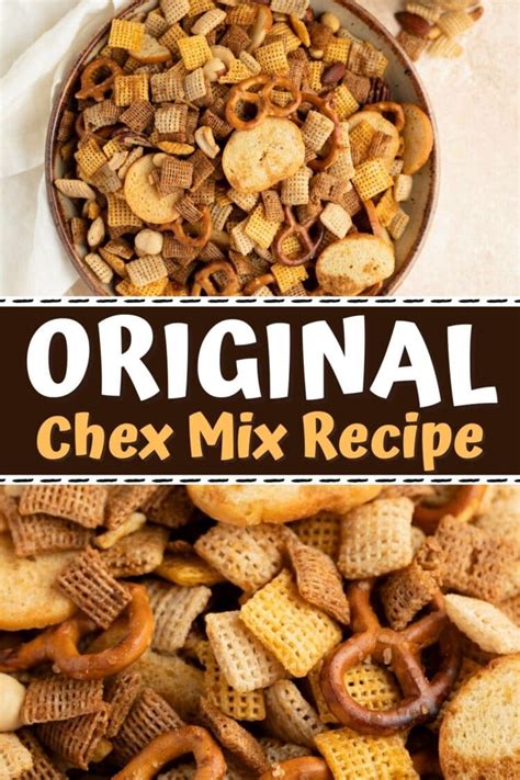 Homemade Chex Party Mix Recipe Insanely Good