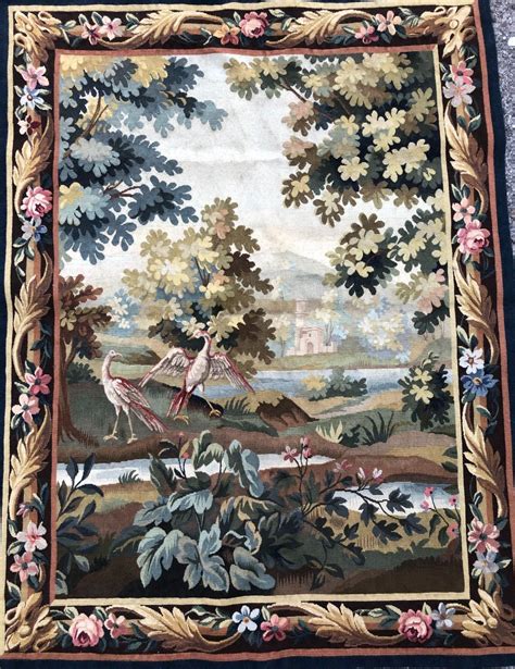 Tapisserie Style Louis XVI Aubusson Début XXème