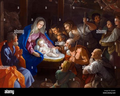 Birth Of Jesus Painting