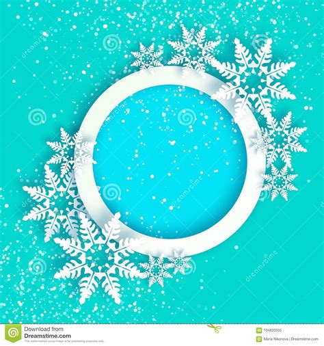 Snowfall Origami Happy New Year Greetings Card Merry Christmas White