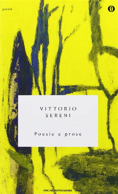 Poesie E Prose Italian Edition 9788804630319 Sereni