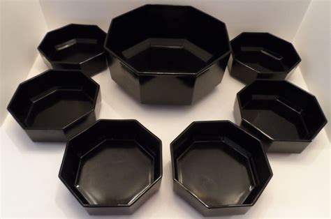 6 Vintage French Arcoroc Octime Dessert Plates Made In France 1980s Octagon Cup Luminarc Set