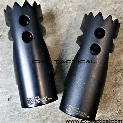 Ruger 1022 Muzzle Brake Compensator Spike Comp 12 28 1022 Charger American