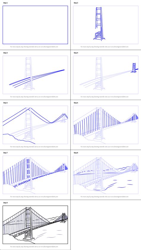 Comment Dessiner Dessiner Un Pont Simple Dessin Facile