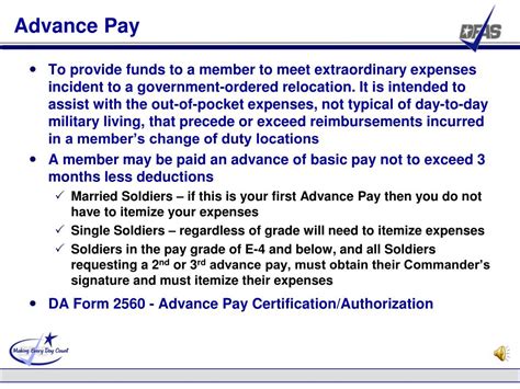 Ppt Defense Finance And Accounting Service Defense Military Pay Office In Processing Briefing