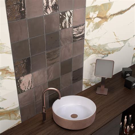 Azulejo Ceramico Tabarca Copper Matt X Dune