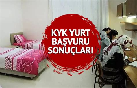 KYK YURT SONUÇLARI 2023 GSB E DEVLET SORGULAMA KYK yurt başvuru