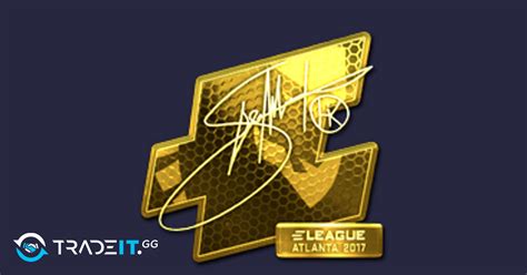 Sticker Hiko Gold Atlanta 2017 Tradeit