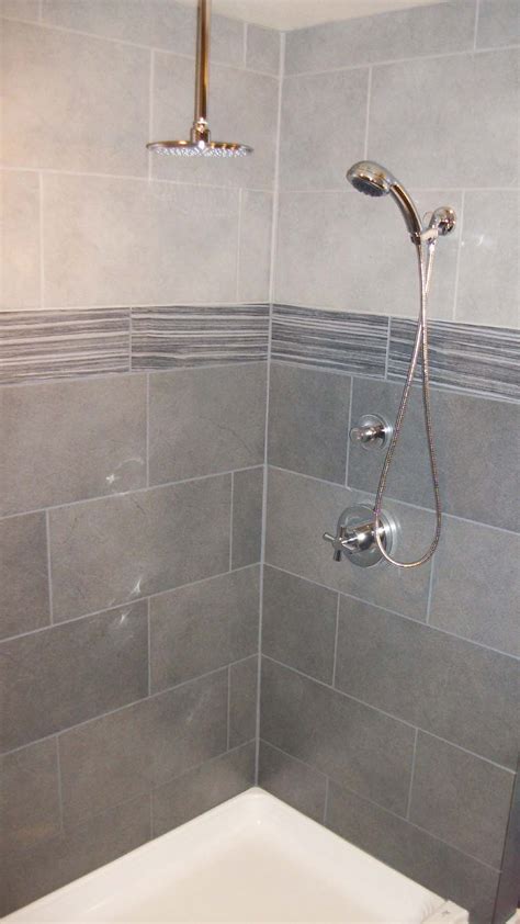 Wonderful shower tile and beautiful lavs! | Rose Construction Inc