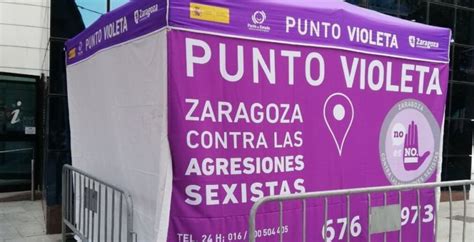 Puntos Violeta En Las Fiestas Del Pilar