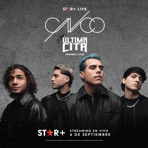 STAR TRANSMITIRÁ EN EXCLUSIVA EL SHOW CNCO ÚLTIMA CITA Cine Frame