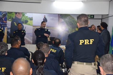 Diretor Geral da PRF realiza reunião efetivo na Bahia Polícia