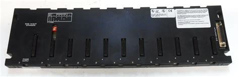 GE FANUC IC693CHS392F 10 SLOT BASE EXPANSION RACK IRONTIME SALES INC