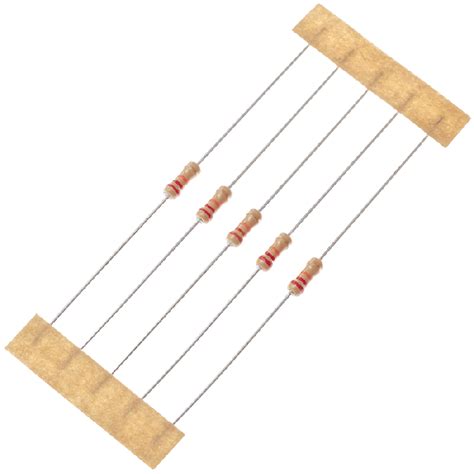 Tandy 22k Ohm 14w 5 Carbon Film Resistor 5pk