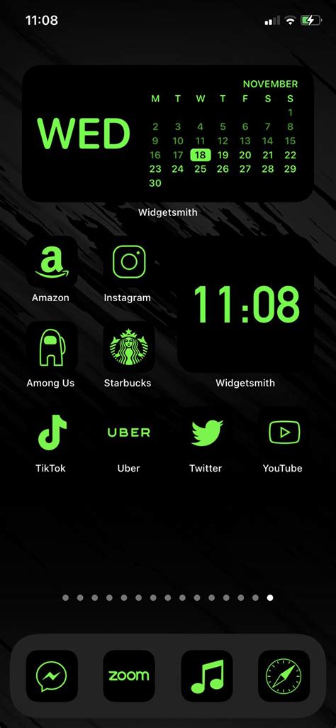 App Icons Green Neon Aesthetic Home Screen Green Lime Etsy App Icon