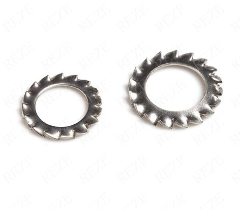 Din A Serrated Lock Washers With External Teeth Washers Fasteners