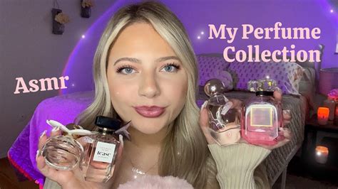 Asmr My Perfume Collection 🎀 Tapping Scratching And Whispering Youtube