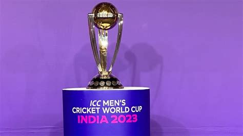 Icc World Cup 2023 का नया शेड्यूल जारी भारत और पाकिस्तान के बीच होने