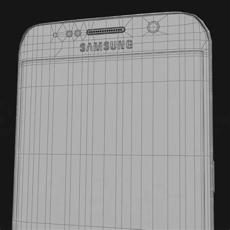 Samsung Galaxy S6 Edge Verde Esmeralda Modelo 3d 49 Max Stl Obj Fbx C4d 3ds Free3d