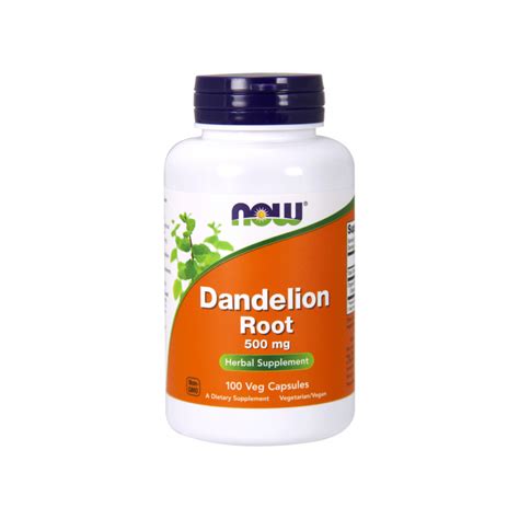 NOW Foods Dandelion Root Mniszek Lekarski 100 Kaps GymShop