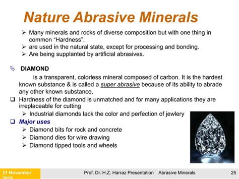 Abrasive And Abrasion Minerals