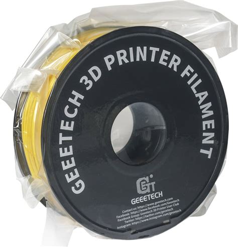 GEEETECH PLA Yellow 3DJake Switzerland