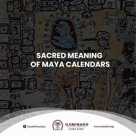 Sacred Meaning Of The Maya Calendar Casa Kin