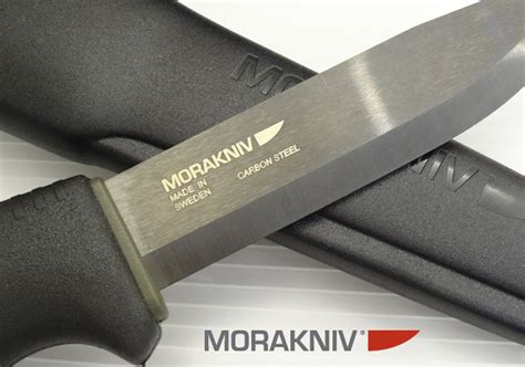 Mora Bushcraft Black, Carbon Steel Knife – Boreal Ventures Canada