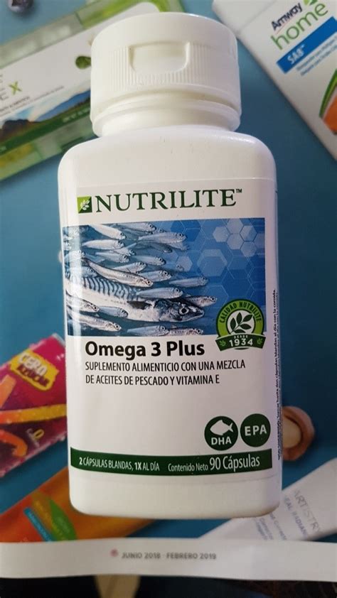 Nuevo Complejo Omega 3 Plus Nutrilite 90 Capsulas Con Envio 719 00